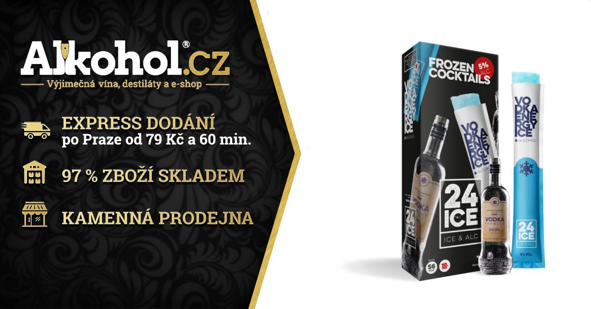 24 Ice Vodka Energy Frozen Cocktails 5×0,065l 5% | ALKOHOL.cz
