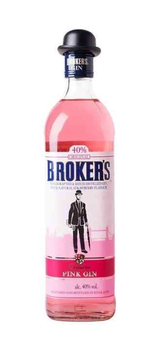 Broker\'s Pink Gin 1l 40%