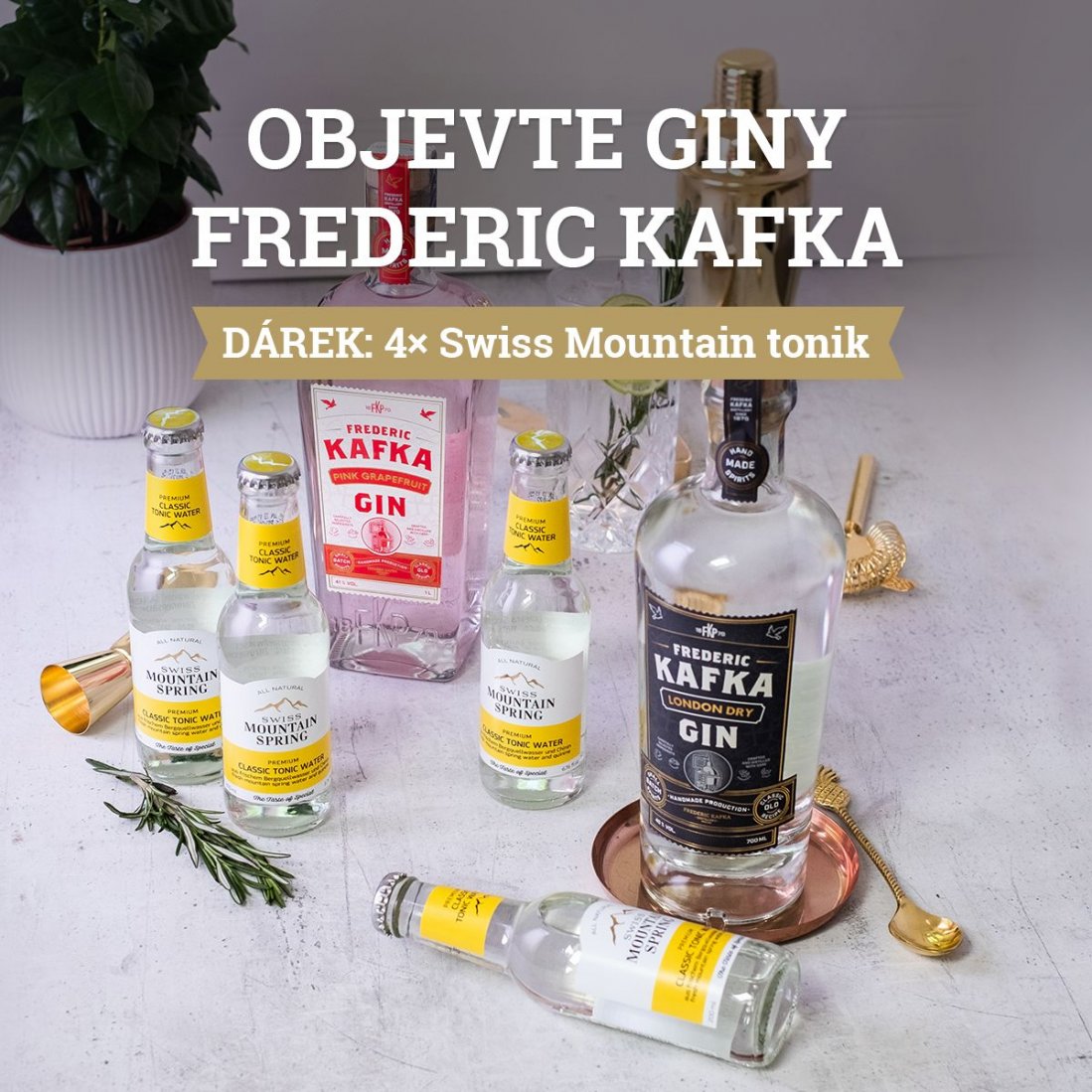 Kafka giny + 4x tonik