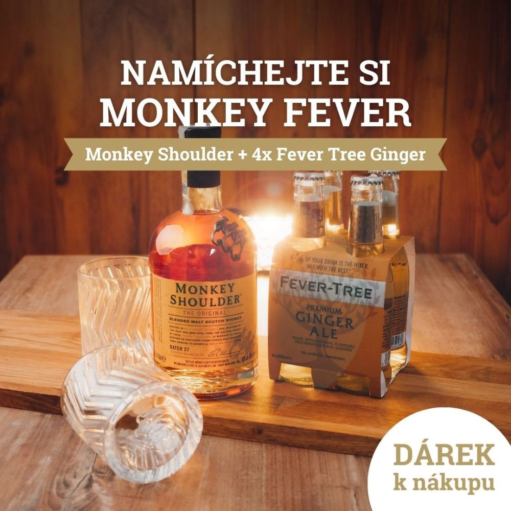 Monkey Shoulder + ginger ale