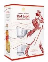 Johnnie Walker Red Label 0,7l 40% + 2x sklo GB
