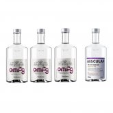 Aukce OMFG Gin Žufánek 2017, 2018, 2019 & Aesculap Gin of My Friends Bar 4×0,5l 45% L.E.