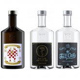 Aukce Žufánek Monkey Business Gin, Fat Cat Gin & Le Gin Occulte 3×0,5l 45%