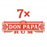 Aukce Don Papa 7×0,7l