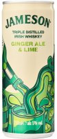 Jameson Ginger Ale & Lime RTD 0,25l 5%