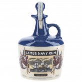 Aukce Lamb's Navy Rum HMS Warrior Decanter 80. lÃ©ta / kolekce viktoriÃ¡nskÃ½ch lodÃ­ 0,75l 40%