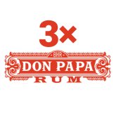 Aukce Don Papa 3×0,7l