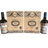 Aukce Tabai Gran Reserva Especial Rum Del Vaticano Repubblica Domenicana & Costa Rica 2×0,7l 40% Dřevěný box