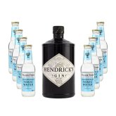 PÃ¡rty set Hendrick's Gin 0,7l 41,4% + 8x Fever Tree Tonic Water Mediterranean 0,2l