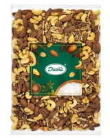 Ořechová směs: pražené mandle, pekany a kešu oříšky 1000g