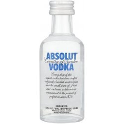 Absolut vodka 0,05l 40%