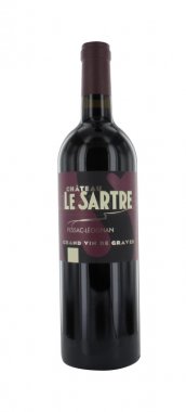 Château Le Sartre Rouge Pessac-Léognan 2012 0,75l 13,5%