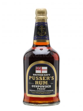 Pusser's Gunpowder British Navy Rum 0,7l 54,5%