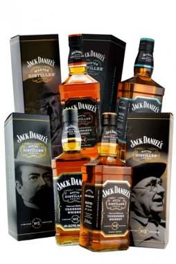 Jack Daniel's Master Distiller Series No.1, 2, 3 a 4 4×0,7l 43%