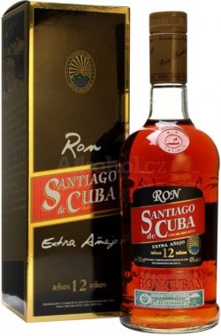 Santiago De Cuba Extra Anejo 12y 0,7l 40%