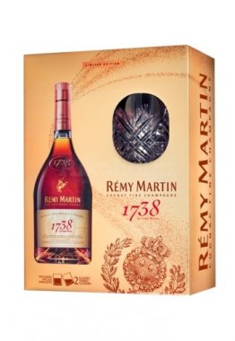 Rémy Martin 1738 Accord Royal Special Cuvée 0,7l 40% + 2x sklo GB