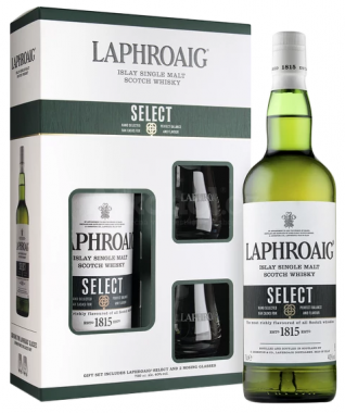 Laphroaig Select 0,7l 40% + 2x sklo GB