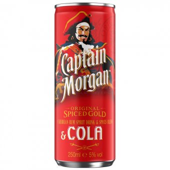 Captain Morgan Cola 0,25l 5%