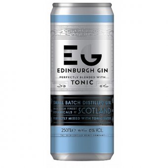 Edinburgh Gin & Tonic 0,25l 6%