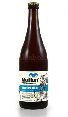 Muflon Albín Ale 10,5° 0,75l 4%