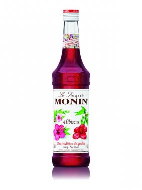 Monin  Hibiscus - Ibišek 0,7l