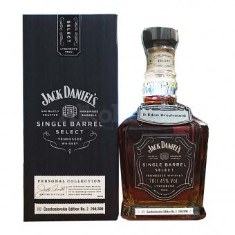 Jack Daniel's Single Barrel Select Czechoslovakia Edition No.2 Private Collection 0,7l 45% L.E.