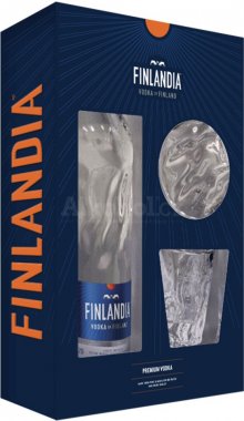 Vodka Finlandia 0,7l 40% + 2x sklo GB 2020