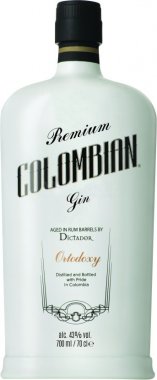 Dictador Colombian Aged Gin Ortodoxy 0,7l 43%