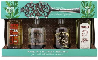 Absinthe Exclusive mini collection 4×0,05l