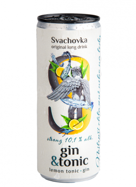 Svachovka Gin & Tonic Strong 0,25l 10,1%