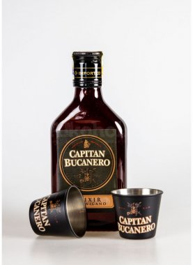 Capitan Bucanero Elixir 7y 0,2l 34% 1x pohárek
