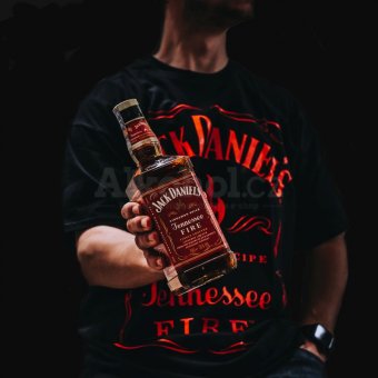 Jack Daniel's Fire Triko