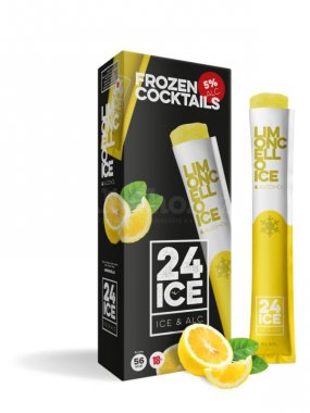 24 Ice Limoncello Frozen Cocktails 5×0,065l 5%
