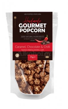 Popcorn Karamel, Belgická Čokoláda a Chilli