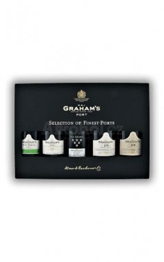 Grahams Mini Selection Pack Porto 5×0,2l Dřevěný box
