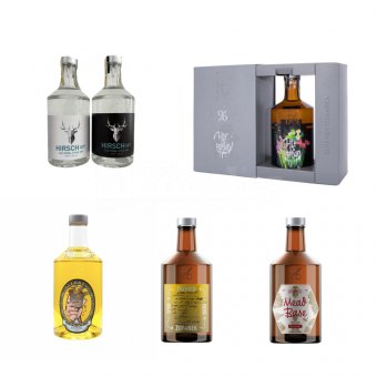 Aukce Set lahví Žufánek Absinthe a Gin 6×0,5l L.E.