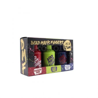 Dead Man's Fingers Taster Pack Raspberry, Lime a Hazelnut Rum 3×0,05l 37,5%