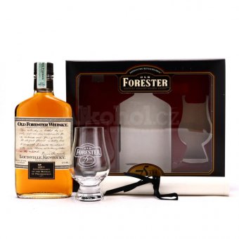 Aukce Old Forester Repeal of Prohibition 75th Anniversary 0,375l 50% + 1x sklo GB