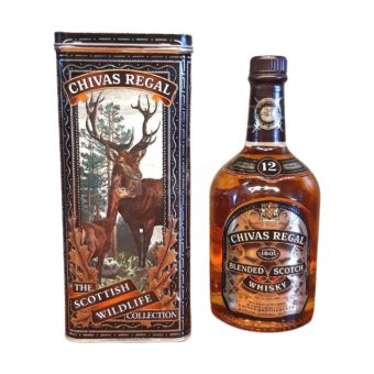 Aukce Chivas Regal The Scottish Wildlife Collection The Red Deer 12y 0,7l 40% L.E.