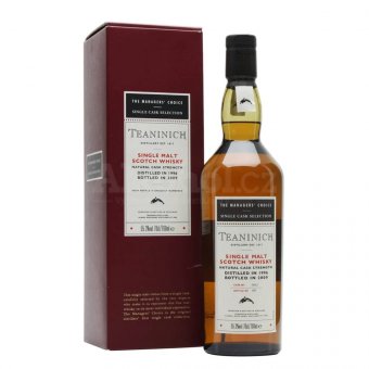 Aukce Teaninich Managers' Choice 1996 0,7l 55,3% GB L.E.