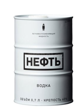 Neft White Barrel Vodka 0,7l 40%