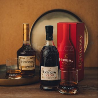 Hennessy VS Sklo