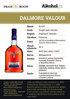 Dalmore The Valour 0,04l 40%