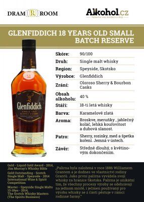 Glenfiddich Small Batch Reserve 18y 0,04l 40%