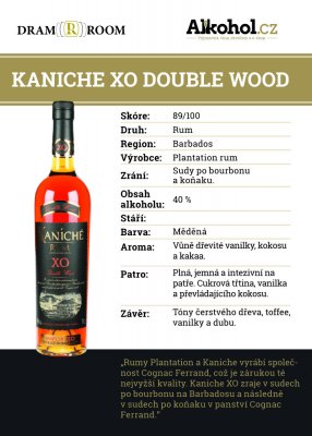 Kaniche Double Wood XO 0,04l 40%