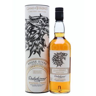 Aukce Game of Thrones House Stark – Dalwhinnie Winter’s Frost 0,7l 43%
