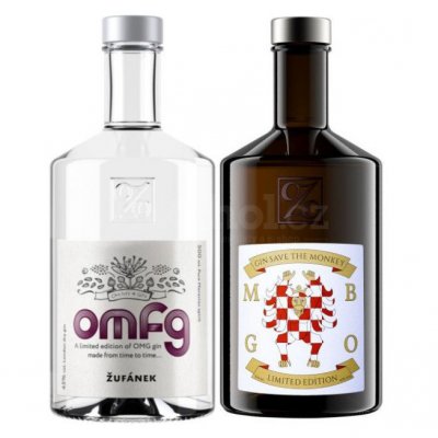 Aukce OMFG 2019 & Monkey Bussiness Gin Žufánek 2×0,5l 45%
