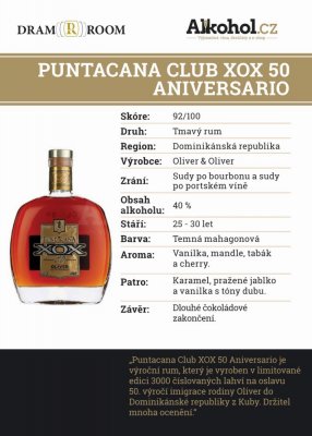 Puntacana XOX 50 25y 0,04l 40%