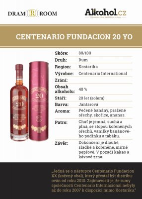 Centenario Fundacion 20y 0,04l 40%