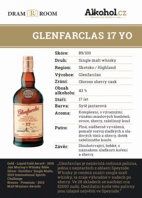 Glenfarclas 17y 0,04l 43%